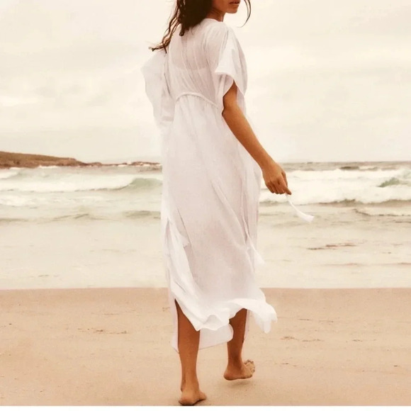 NWT Zara Kaftan Cover-up/Dress - Picture 2 of 8